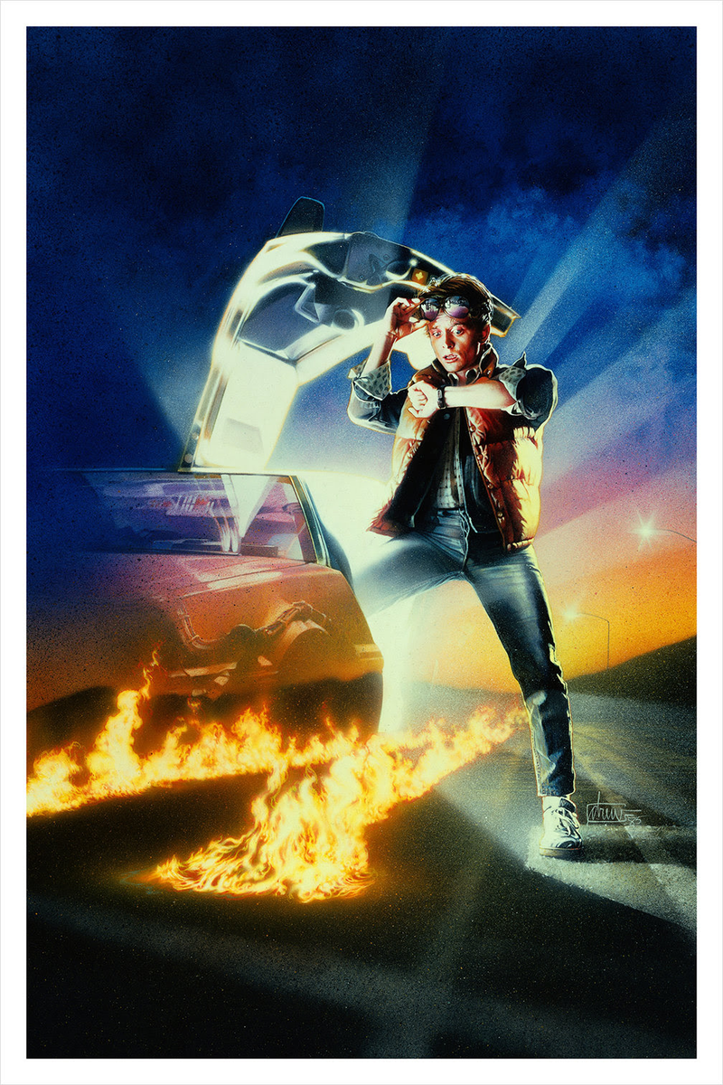 Illustration for article titled Drew Struzan's Iconic Back to the Future Poster Just Got an Upgrade